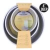 PME 4" Deep Round Cake Tins - Set Of 3 - 6", 8", & 10" -Wilton Shop pme 4 deep round cake tins set of 3 6 8 10 p15582 54317 image