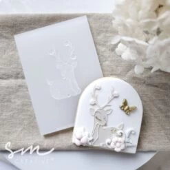 Sarah Maddison Small Reindeer Cookie Stamp