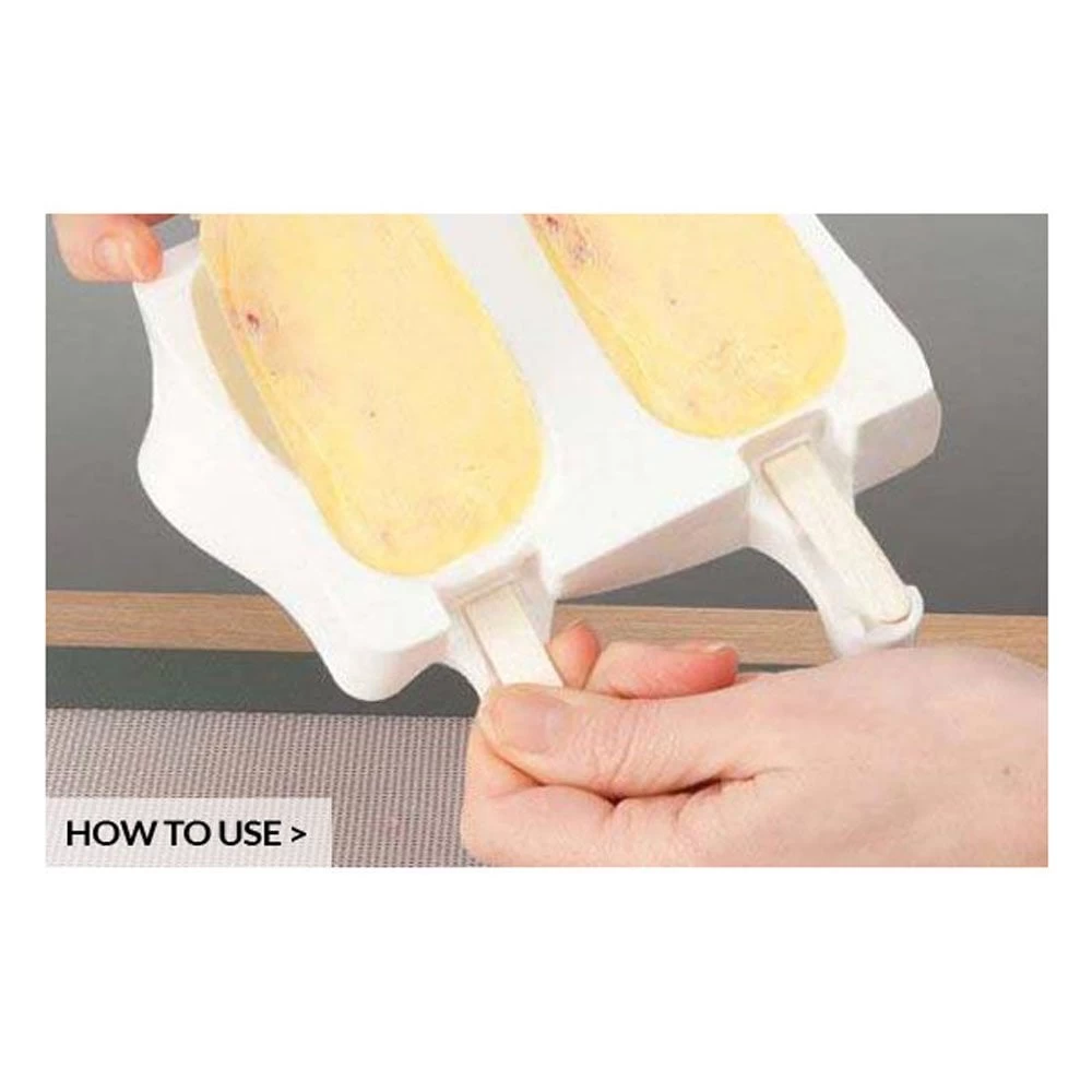 Silikomart Classic Easy Ice Cream High Quality Silicone Mould - 2 Cavity - Pack Of 2 Sets With 50 Wooden Sticks Silikomart Classic Easy Ice Cream High Quality Silicone Mould - 2 Cavity - Pack Of 2 Sets With 50 Wooden Sticks -Wilton Shop silikomart classic easy ice cream high quality silicone mould 2 cavity pack of 2 sets with 50 wooden sticks p10595 39353 image