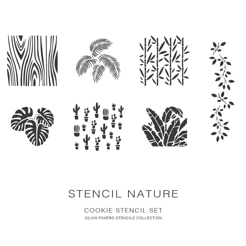 Silvia Favero Cookie Stencil - Nature - Set of 7 Silvia Favero Cookie Stencil - Nature - Set Of 7 -Wilton Shop silvia favero cookie stencil nature set of 7 p14097 49137 image