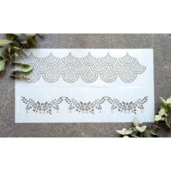 Silvia Favero DUO DUBLIN - Cake Stencil 2 In 1 -Wilton Shop silvia favero duo dublin cake stencil 2 in 1 p11005 40257 image