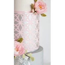 Silvia Favero Gema - Double-Barrel Cake Stencil -Wilton Shop silvia favero gema double barrel cake stencil p6903 28859 image