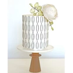 Silvia Favero Tango - Double-Barrel Cake Stencil -Wilton Shop silvia favero tango double barrel cake stencil p6908 28875 image