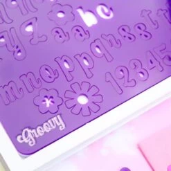 Sweet Stamps By Amy Groovy Set - Uppercase, Lowercase, Numbers & Symbols -Wilton Shop sweet stamps by amy groovy set uppercase lowercase numbers symbols p17666 63451 image