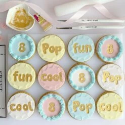 Sweet Stamps By Amy Sweet Stamp - Bubblegum Set - Uppercase , Lowercase , Numbers & Symbols -Wilton Shop sweet stamps by amy sweet stamp bubblegum set uppercase lowercase numbers symbols p8894 34263 image