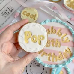 Sweet Stamps By Amy Sweet Stamp - Bubblegum Set - Uppercase , Lowercase , Numbers & Symbols -Wilton Shop sweet stamps by amy sweet stamp bubblegum set uppercase lowercase numbers symbols p8894 34264 image