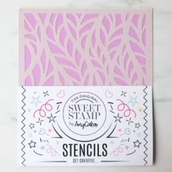Sweet Stamps By Amy Sweet Stamp Stencil - Juniper -Wilton Shop sweet stamps by amy sweet stamp stencil juniper p9581 36699 image
