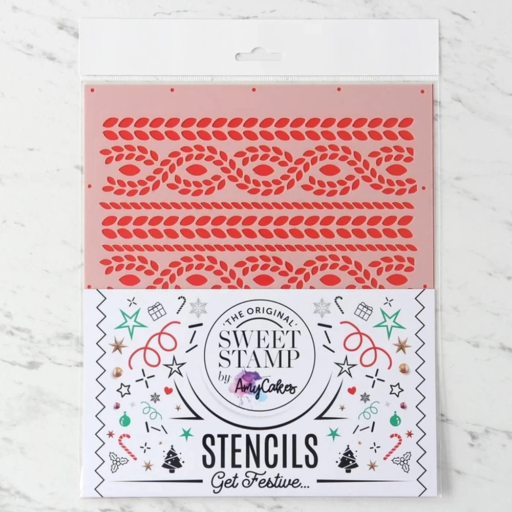 Sweet Stamps by Amy Sweet Stamp Stencils - Christmas Jumper Sweet Stamps By Amy Sweet Stamp Stencils - Christmas Jumper -Wilton Shop sweet stamps by amy sweet stamp stencils christmas jumper p11265 40889 image