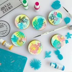 Sweet Stamps By Amy Sweet Stamp - Tropical Vibes Set - Sweet Bakes -Wilton Shop sweet stamps by amy sweet stamp tropical vibes set sweet bakes p8896 34276 image