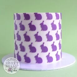 Sweet Stamps By Amy SweetStamp Stencil - Bunny Pattern