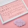 Sweet Stamps By Amy The Amy Jane Collection Lettering Set - Darling Set -Wilton Shop sweet stamps by amy the amy jane collection lettering set darling set p18722 66892 image