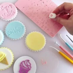 Sweet Stamps By Amy Vanilla - Uppercase- Lowercase, Numbers & Symbols Full Set -Wilton Shop sweet stamps by amy vanilla uppercase lowercase numbers symbols full set p7787 32082 image