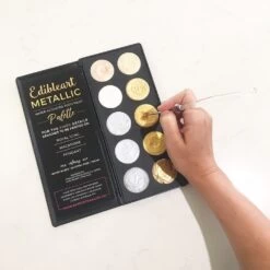 Sweet Sticks The Revolutionary Metallic Water Activated Paint Palette -Wilton Shop sweet sticks the revolutionary metallic water activated paint palette p4796 21130 image